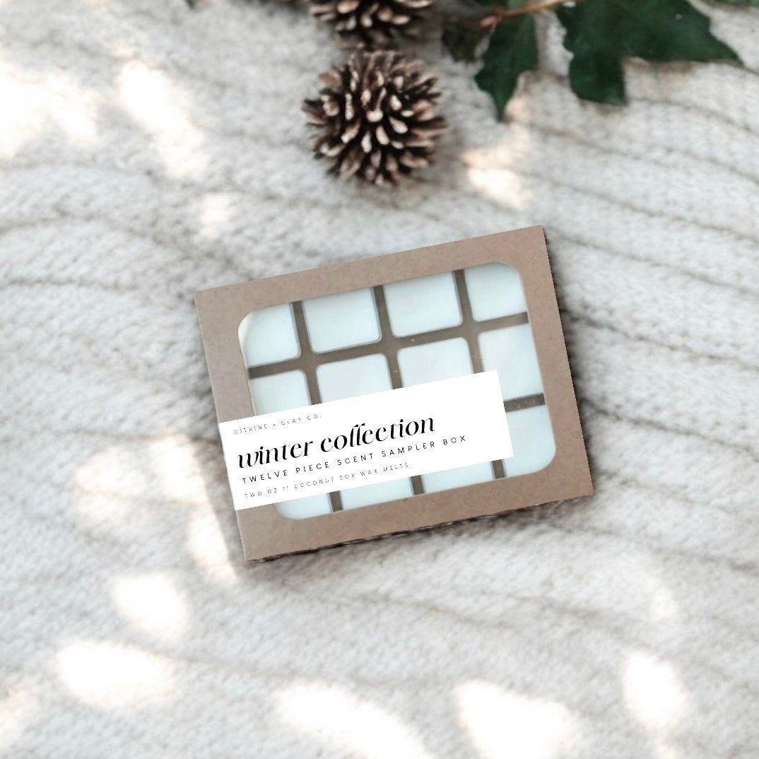 Winter Scent Wax Sampler Box