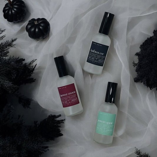Halloween Room, Linen, + Body Sprays